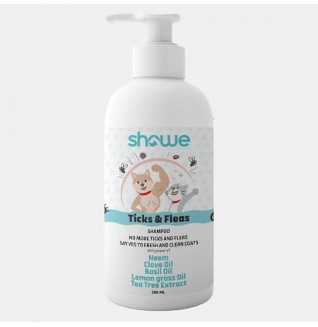 Showe Dog Grooming Tick And Flea Shampoo 300 ML